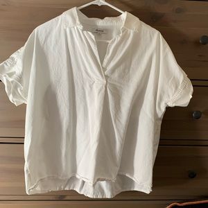 Madewell park popover shirt